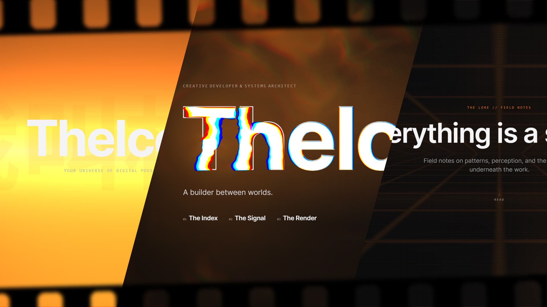 Directing a Portfolio Like a Film